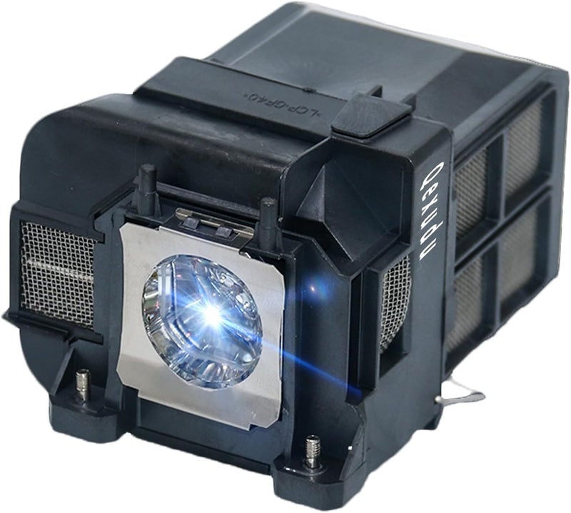 Qexudu مصباح بروجيكتور ELP-LP77 V13H010L77 مع هيكل لاستبدال مصباح بروجيكتور إبسون باورلايت 1985WU 1980WU 4855WU G5910 4650 1975W 4750W - Image 1